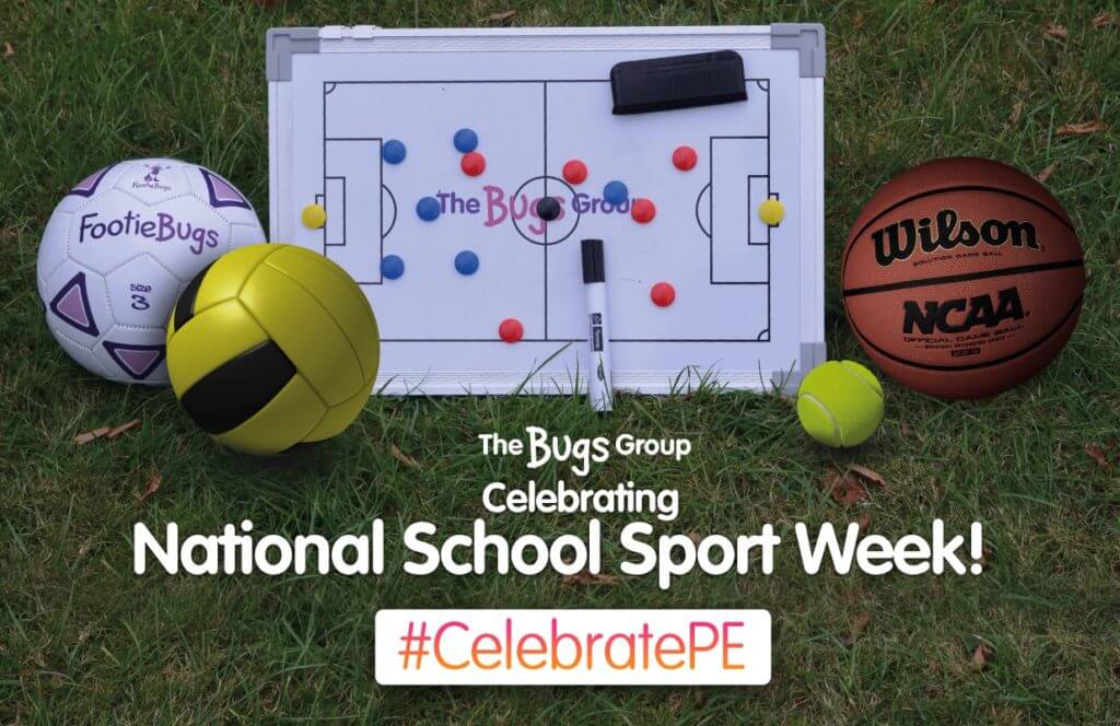 The Bugs Group running classes in schools - National School Sport Week