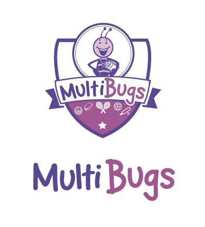 multibugs logo shield showing multi sports