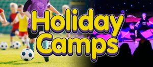Holiday camps blog header image of sports and dance
