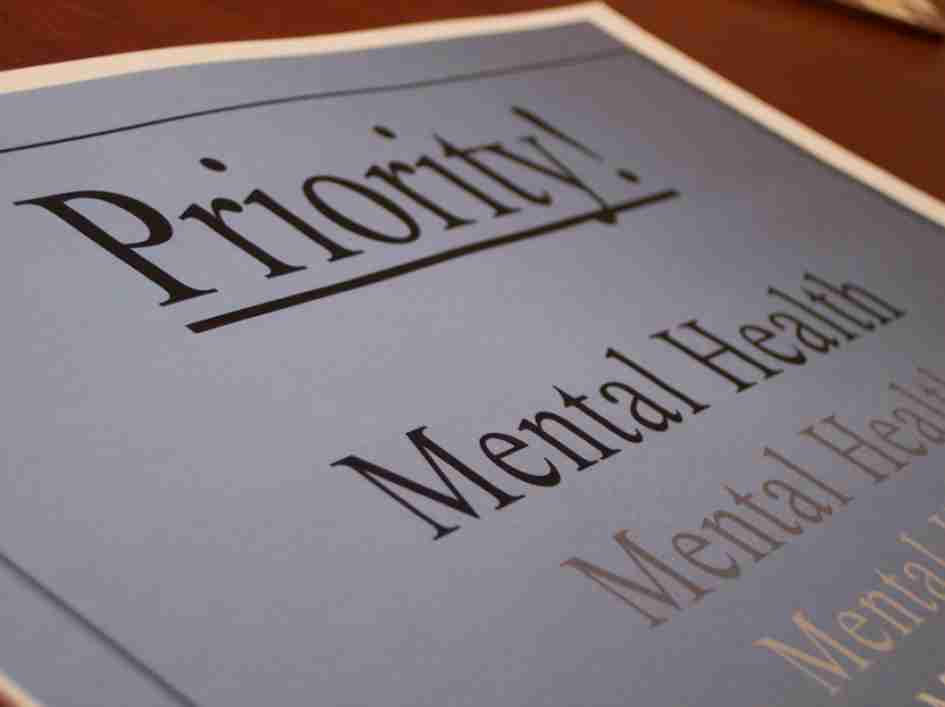 an image of a document with priority-mental-health written on it