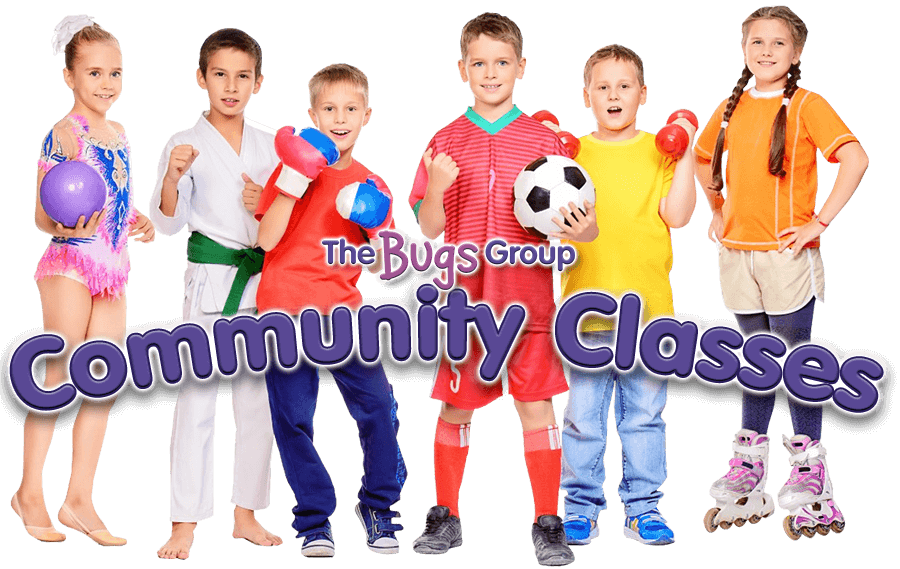 an image of children dressed ready to participate in various sports