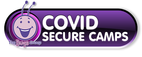 Covid secure camps policy button