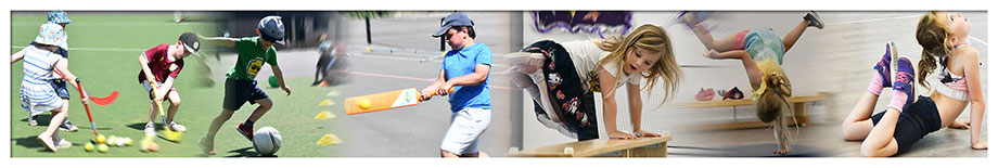 bugs group holiday camp kids sports montage banner image