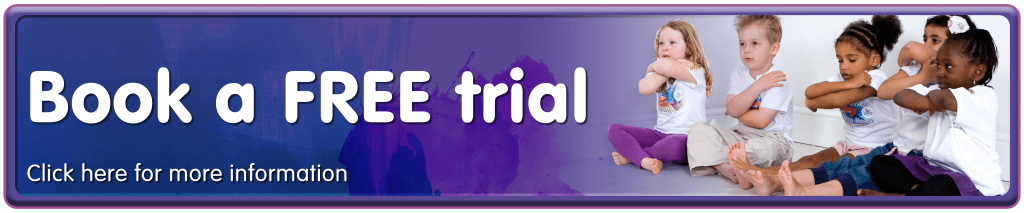 a panel for a free trial of yogabugs virtual